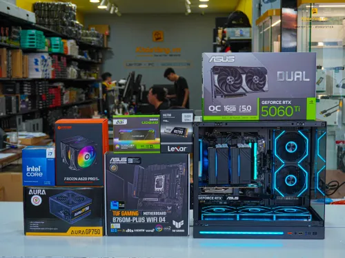 PC Gaming Core i5-14400F | RTX 5060 Ti 16GB | RAM 32GB | SSD 512GB NVMe